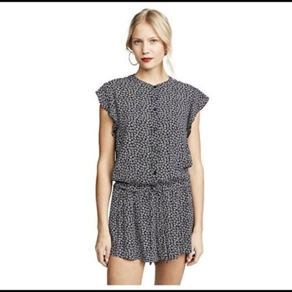 RAILS Floral Ellie Romper Sz L